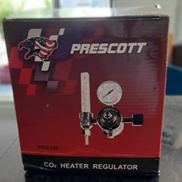 CO2 Regulator with Heater - Prescott